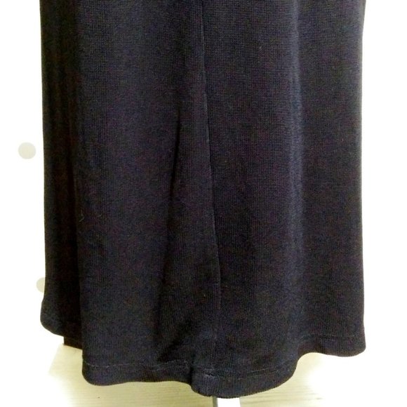 VTG RONNI NICOLE BLK W/ RACER STRIPES MAXI SZ 14 - Picture 12 of 14